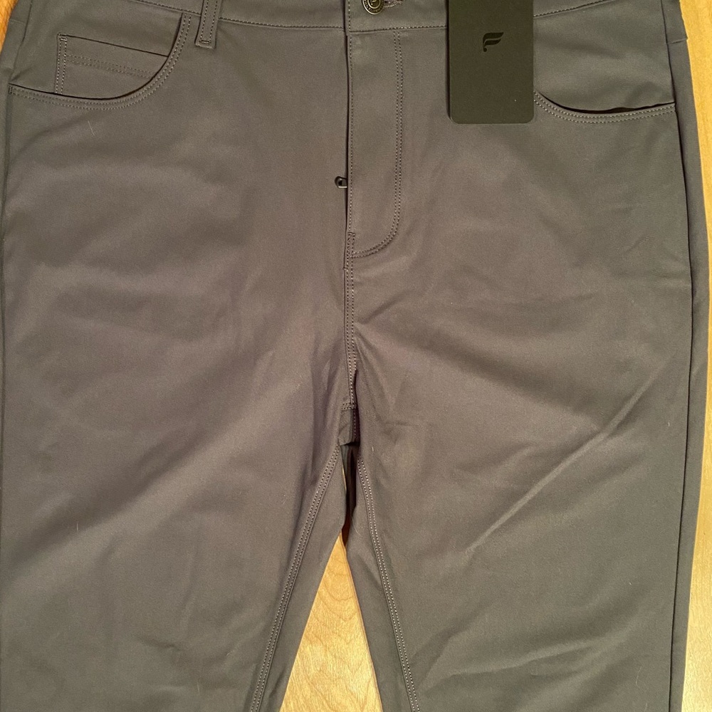 Fabletics Men's Gray (Slim Fit) “The Don 5-Pocket Pant